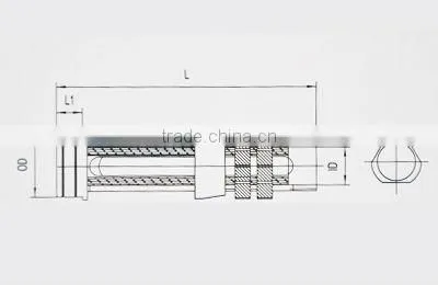Metal Reel Seat MH203