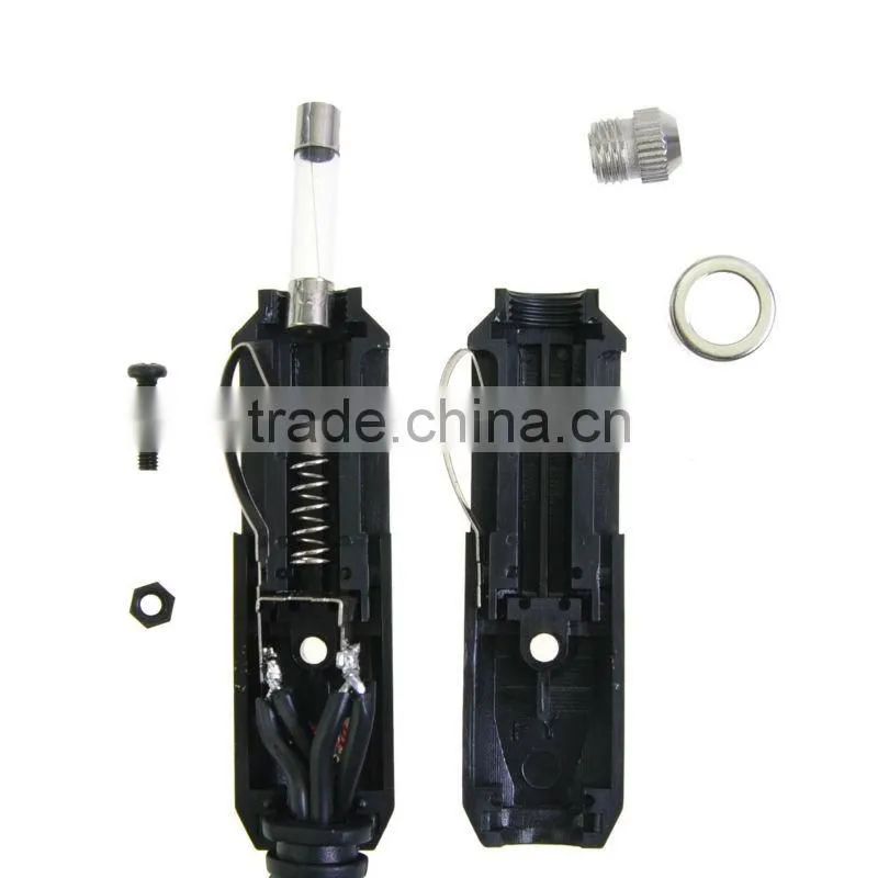 12V Fused Replacement cigar Cigarette Lighter Plug with Leads