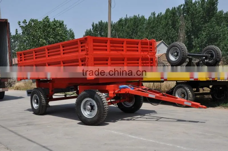 8ton farm tractor European type trailer