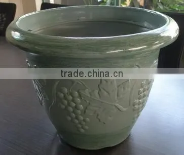 OEM Blow Molding plastic fish flower vase,small vase