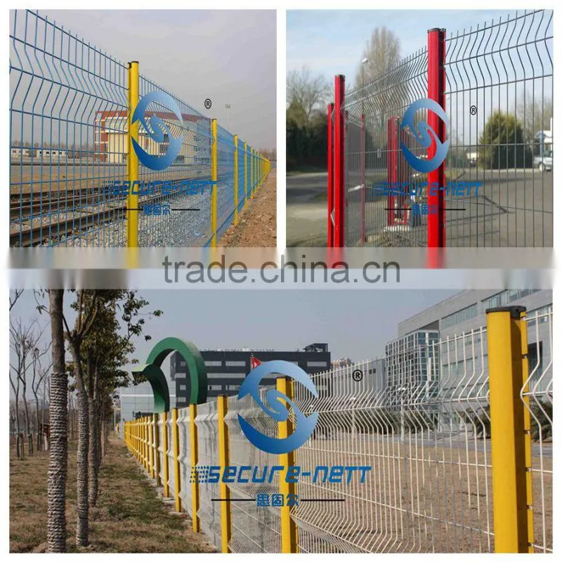 Rot proof powder coating metal garden fencing