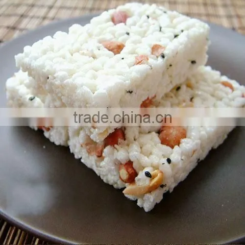 Automatic maize and rice candy forming production line with high quality