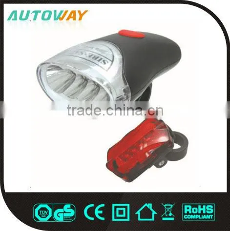 Front & Back LED Bicycle Light Set