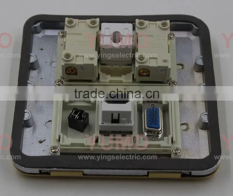 HGD-5T YUMO Spring style aluminum alloy Floor Socket (IP55 )