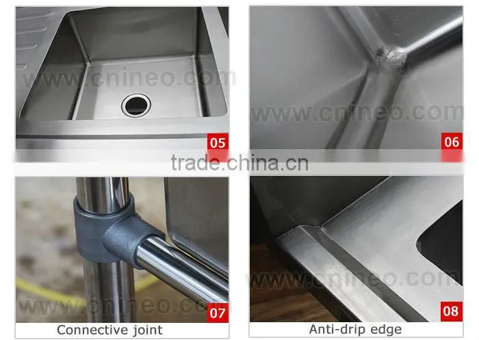 Kitchen Sinks Stainless Steel/Stainless Steel Sink For Kitchen/Free Standing Sink