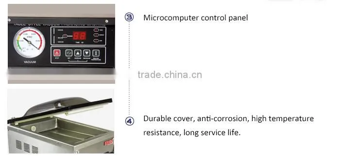 Table top automatic food vacuum machine,vacuum packing machine