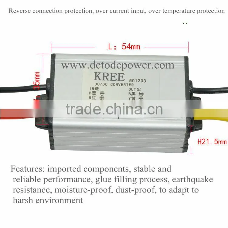 24V36V48V turn 12V3A DC-DC step-down DC-DC power modules onboard vehicle power converters