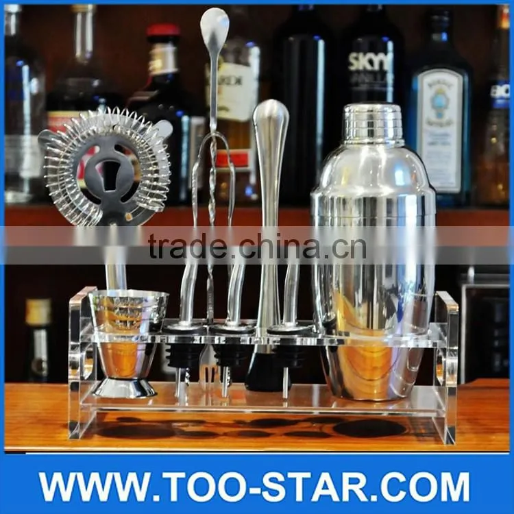 Stainless Steel Cocktail Mixing Spoon Best Bar bartender Cocktail Shaker