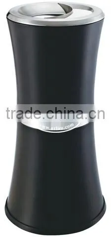 Arlau Outdoor Street Rubbish Bin,Round Waste Bins,Trash Can With Good Quality