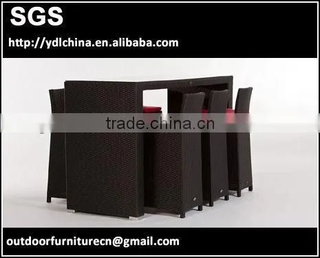 synthetic rattan outdoor furniture leisure terrace chat set