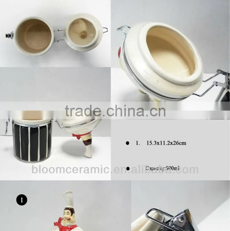 Wholesale kitchen storage jars