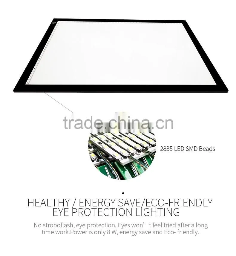 New drawing partner, LED copy board for tracing image or learning printing.