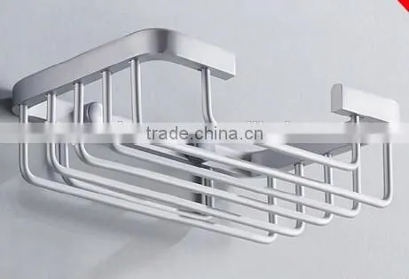 Space aluminum soap net aluminum alloy soap rack soap box