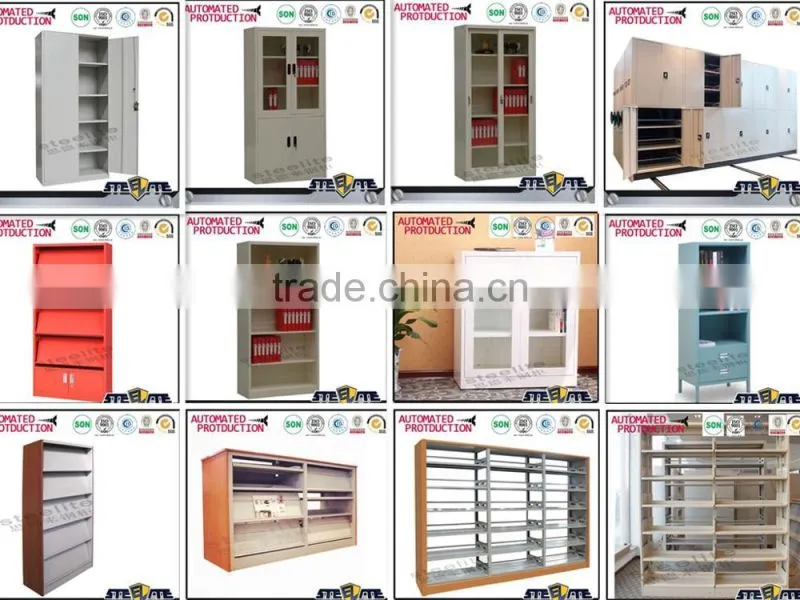 3 Tier Library Book Trolley/ Mobile Library Trolley