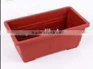 square Gardening flower pots