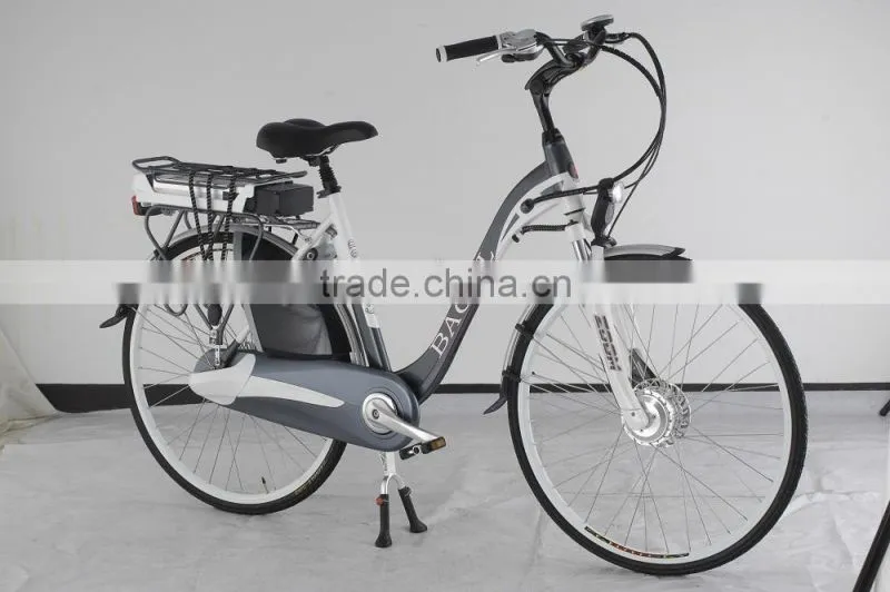 700C Aluminum 36V 10AH electric city bike with inner 8-speed gears