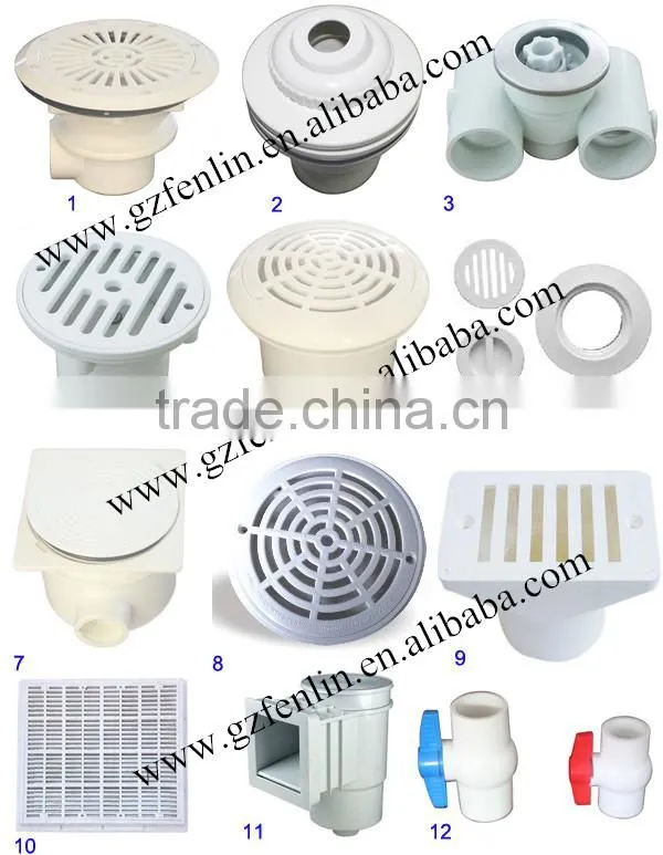 High quality swimming pool equipments for large swimming pools