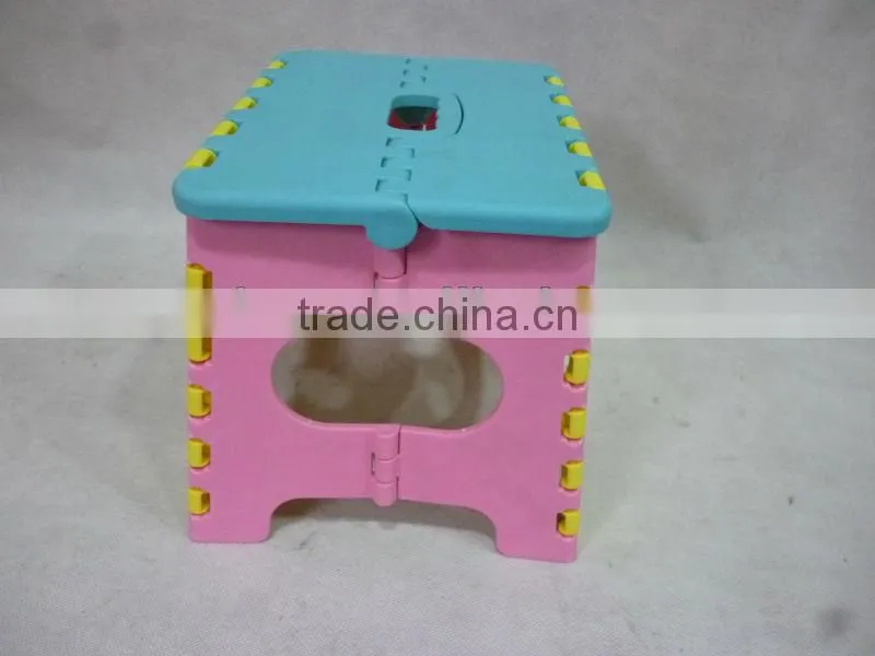 Plastic folding stools,fold step stools,plastic houseware