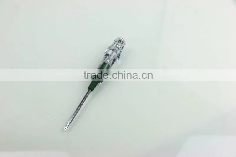 BERRYLION crystal handle dual purposes screwdriver tester pen with high quality