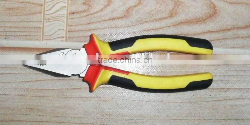 Y01054 new design HANDLE high carton steel nose plier