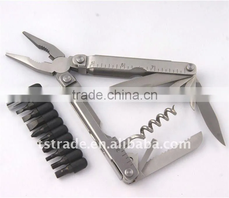 LED plier Multi Pliers multi-function plier,stainless steel plier highcarbon steel multi tool fashion 4504
