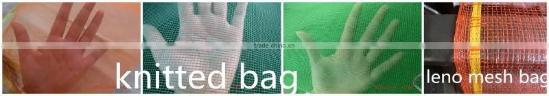 raschel mesh bag with drawstring potato& onion mesh bag