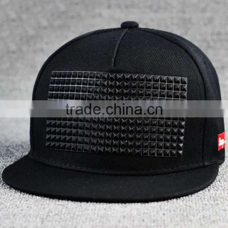 custom 6 panel hip hop cap plain cap