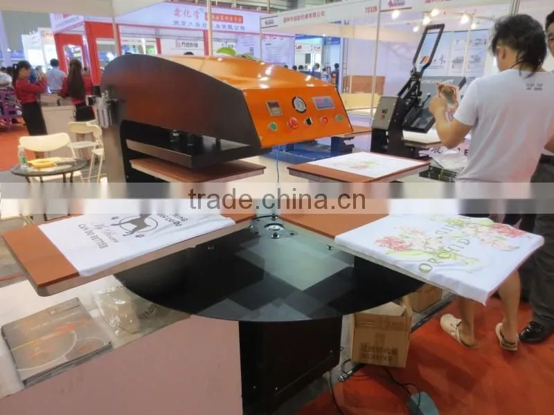 small tshirt clothing heat transfer printing machine 30*40cm, 40*50cm