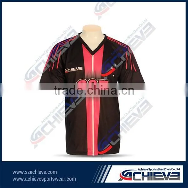 2015 New Sublimation Printing Soccer Uniform Custom Made Football Jerseys