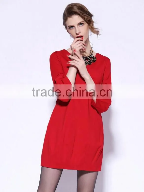 Factory supply New models crystal beaded sheath nude evening dress