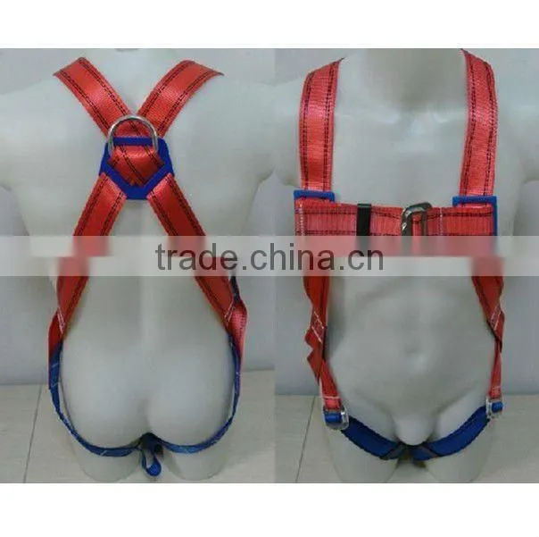 Full body harness CE EN358 belt safety industrial