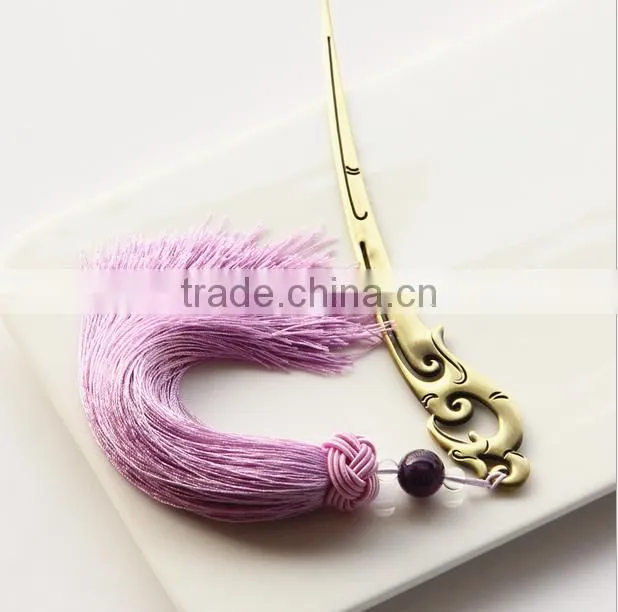 fashion black thin leaf bookmark diy gun black metal leaf bookmark tags for christmas gifts 2016