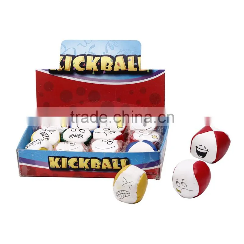 Emoji hacky sack juggling ball toy