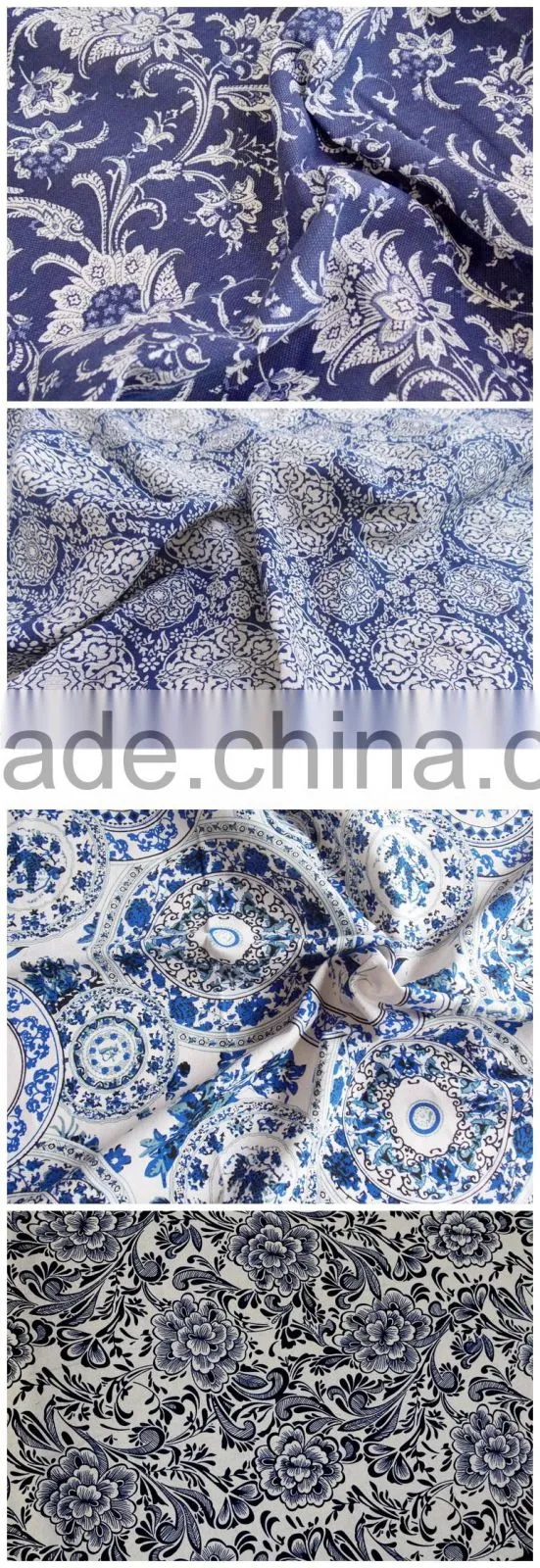 100% polyester spun yarn &100% fabric from china textile factory
