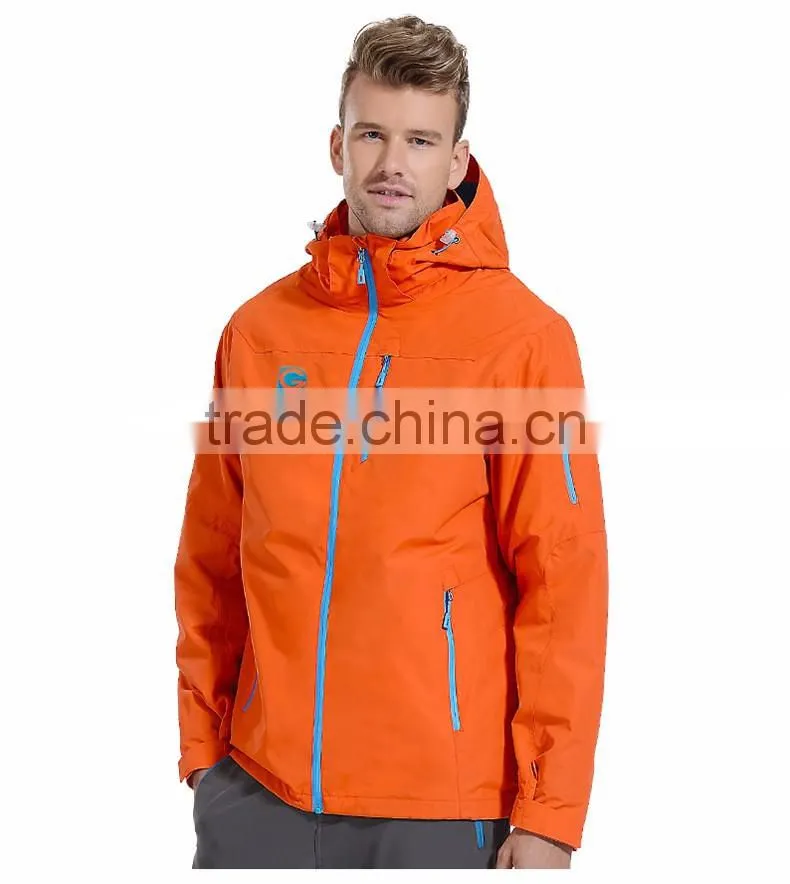 OEM outdoor lightweight polyester waterproof men sports jackets