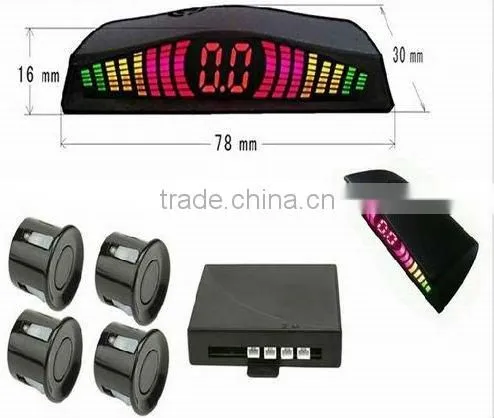 car light sensor auto reverse sensors system with 4 rear rensors
