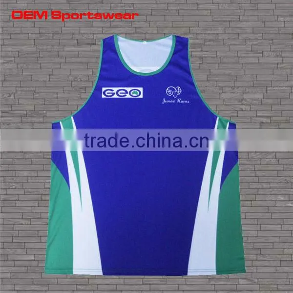 wholesale custom sublimated running shirts