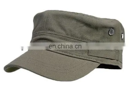 Mens' Military Cap Melton Wool Flat Cap