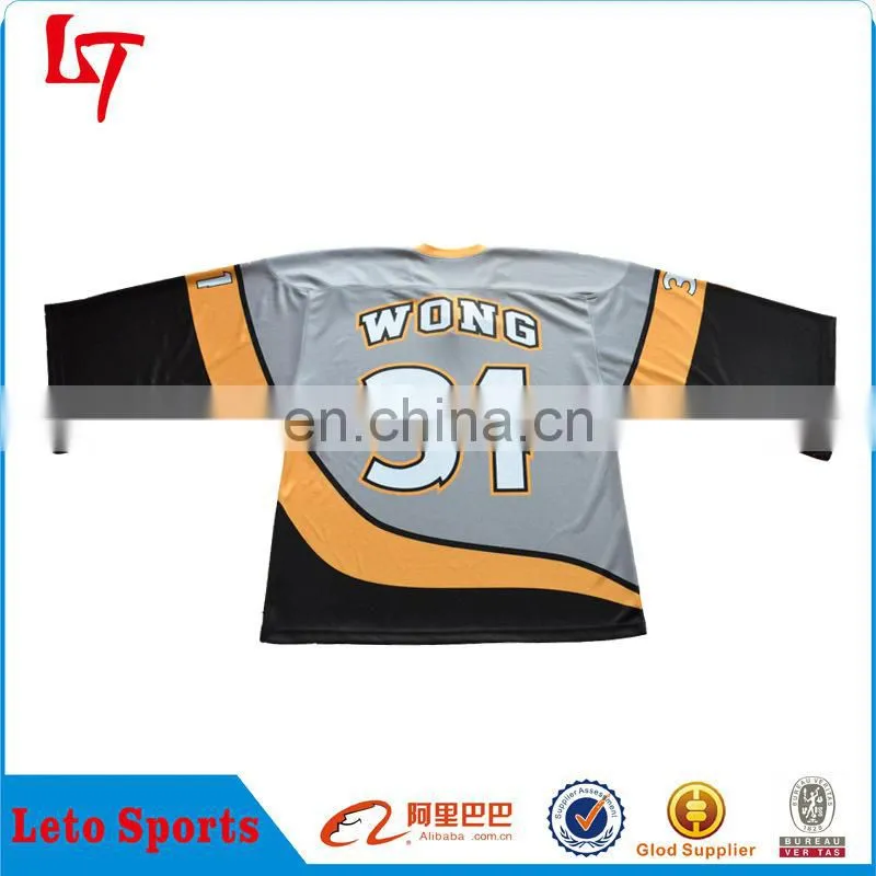 Digital sublimation printing ice hockey jersey international ice hockey jerseys