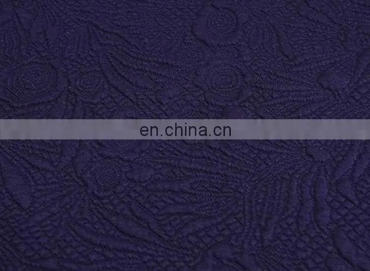 China Textile Factory price multi-purpose dyed jacquard jersey knit elastic dress fabric