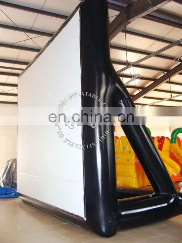 newly inflatable movie screen for showing and advertising