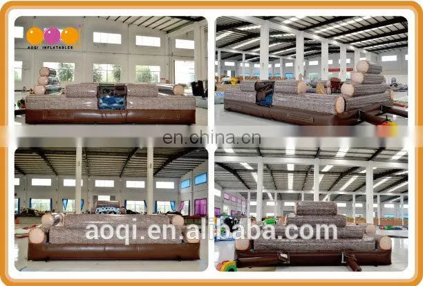 AOQI cheap price inflatable sports game healthy inflatable sport game for adult