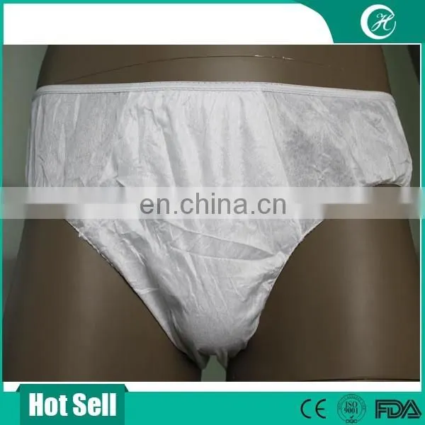 Disposable patient dark blue underwear brief