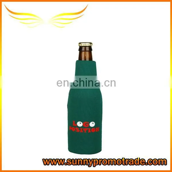 Customized neoprene single beer coolers with your logo
