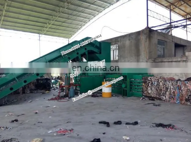 Automatic Hydraulic press packing /PET bottle baling machine / cotton baler machine