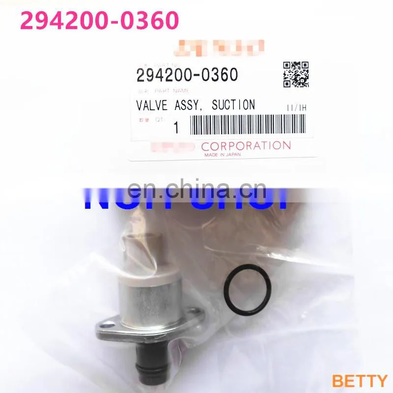 100% original and new Control valve 0360,294200-0360 and 2942000360