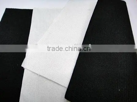 RPE stitch-bonded nonwoven shoe interlining material
