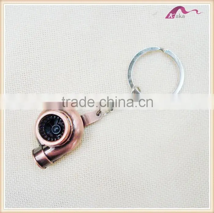 Unique Custom Metal Whistle Shape Keychain Decorations