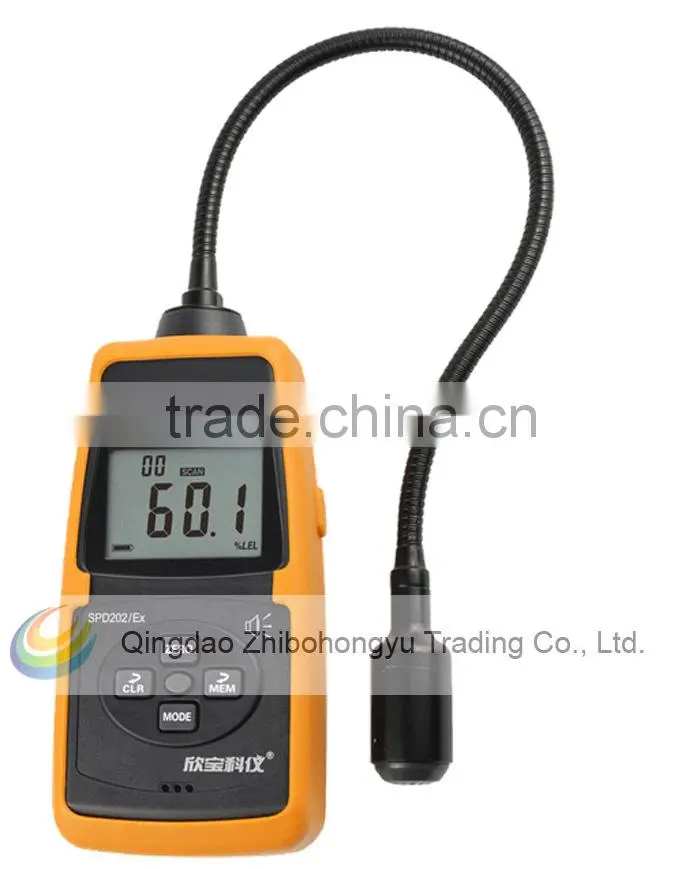 SPD202/Ex Flammable Gas Leak Detector Digital Combustible Gas Alarm Meter