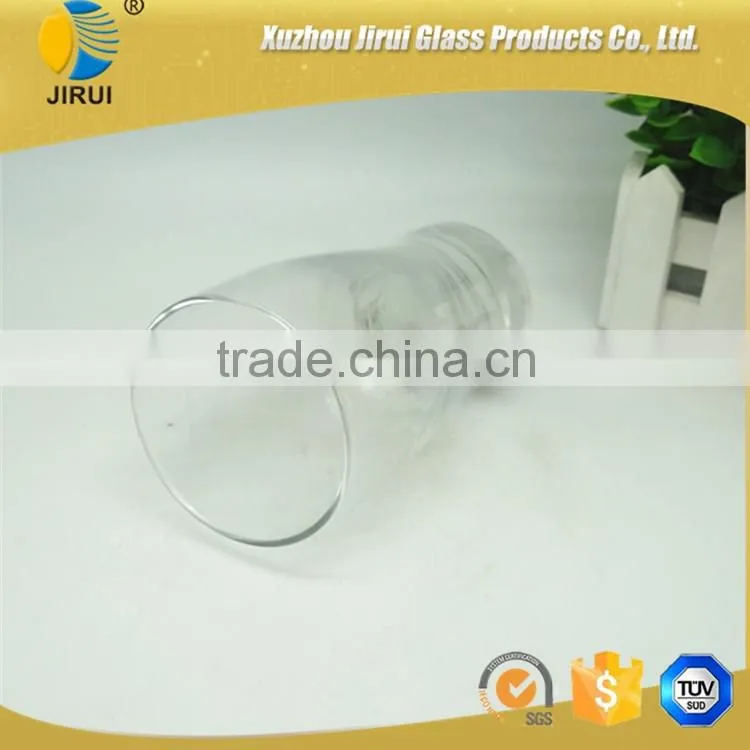 240ml wide mouth drinking glass cup (glass factory)